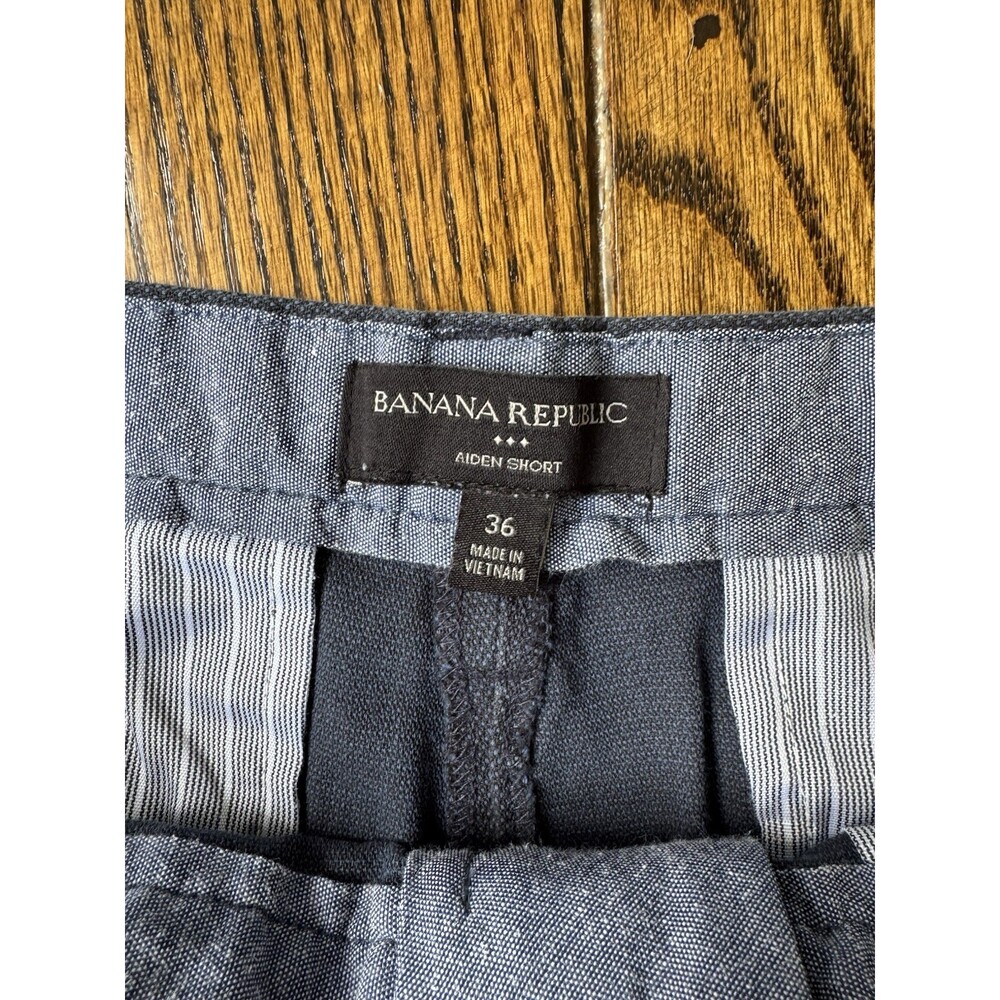 Banana Republic Men's Aiden Flat Front Chino Shorts, Size 36, Lot of 5 - Picture 12 of 16